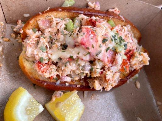 Knuckle Sandwich - lobster and king crab