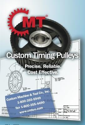 Custom Timing Pulleys