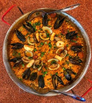 Seafood Paella