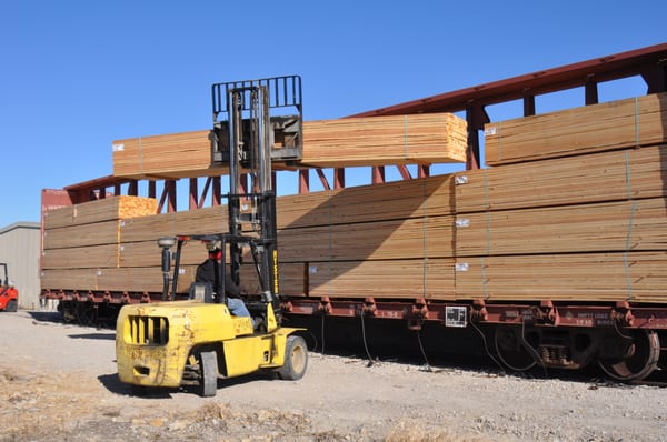 Porters is a full-line lumberyard.  We buy in carload quantities from the finest American Mills.