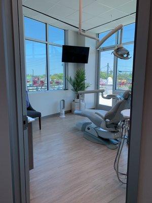 Beautiful treatment operatories with plenty of natural light!