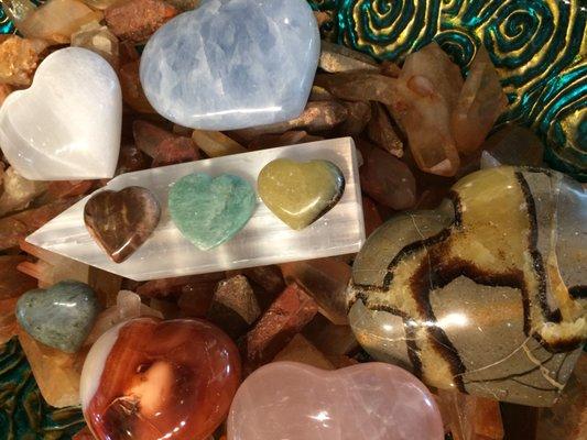 Gemstone Hearts