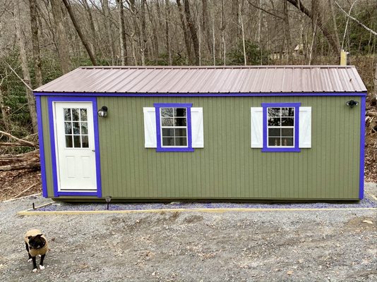 We are moving to the mountains in January 2021! Here is a photo of our new studio in Fairview, NC! All ordering is online ~