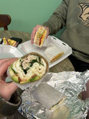 Ny Breakfast Wrap Tuna Melt Panini