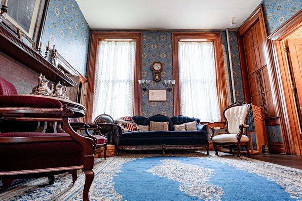 Home to an antique in wall safe, this room was used as an office by the original owners and can inspire your next big idea.