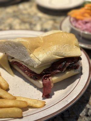 Hot Pastrami Sandwich