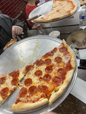 Pepperoni and Cheese Pizza