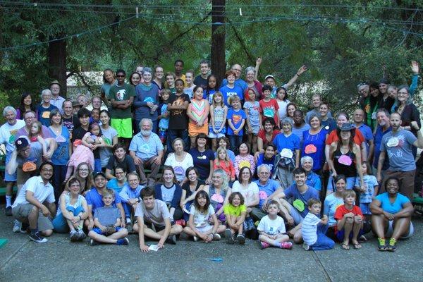 All church retreat at Camp Caz