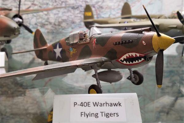 miniature model of a Flying Tiger