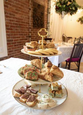 Our delicious our formal 3 tiered serving platter