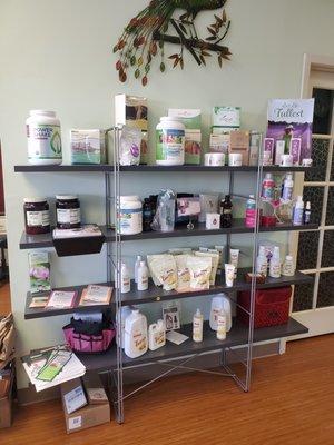 Young living products cough drops, mouthwash, household cleaners, soaps, toothpaste, wipes. Massage oils, shower gels etc