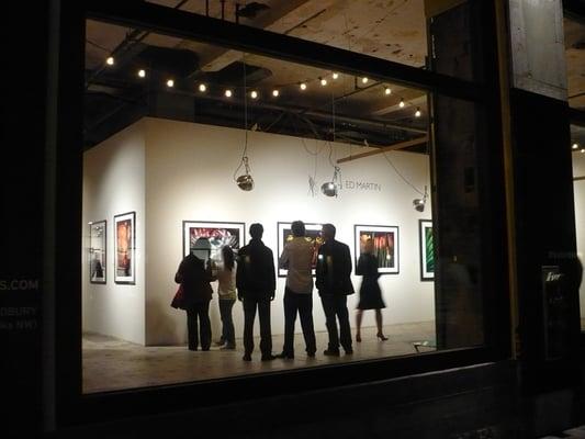 ED MARTIN photographs during the may2008 downtown artwalk!