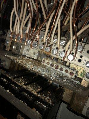 Corrosion and outdated equipment