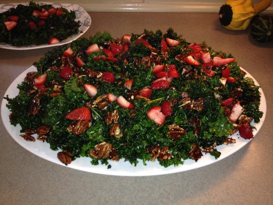 Delicious  Massaged Kale Salad