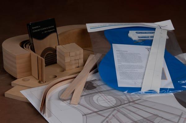 Classical Guitar Making Kit from J.S. Bogdanovich Guitars