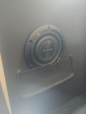 Custom Shallow Mount Sub installation in 2008 Saturn Sky Redline.