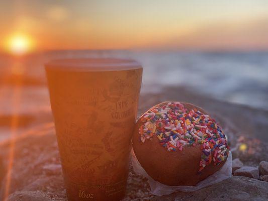 Taste by the Lake Latte & Donuts