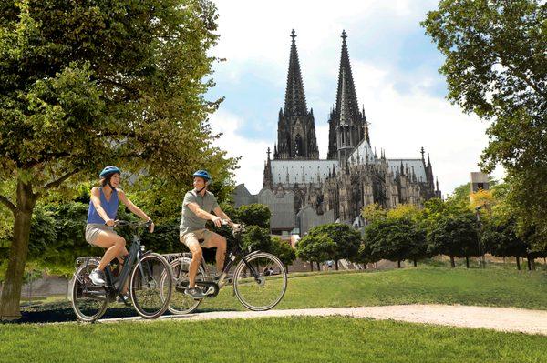 Can you see yourself bike riding in Cologne? Yes!