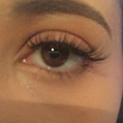 Eye lash extensions