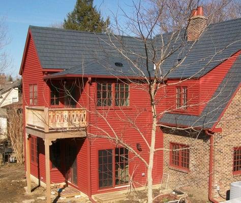 1929 Tudor Revival restoration and two-story addition, Urbana, IL