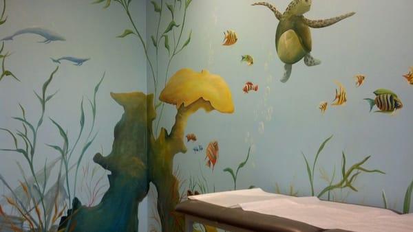 Kid friendly treatment rooms