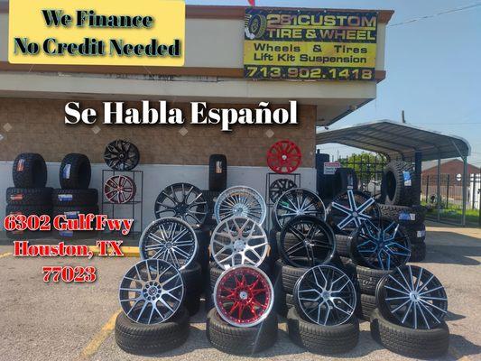 car wheel, truck  wheels
new wheels, tires and wraps
 we sell// we install