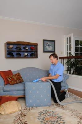 Upholstery cleaning