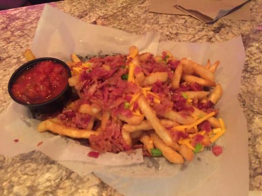 Loaded "Scratch Fries" are a hit!