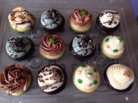 St. Patrick's day cupcakes