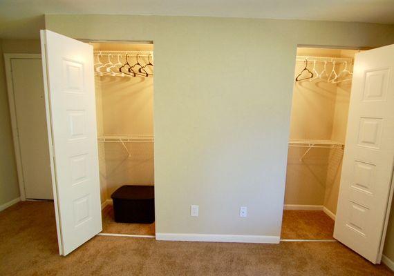 Large closets