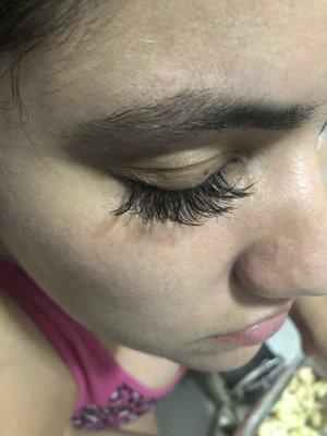 Eye lash extensions