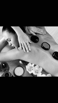 Hot stone massage