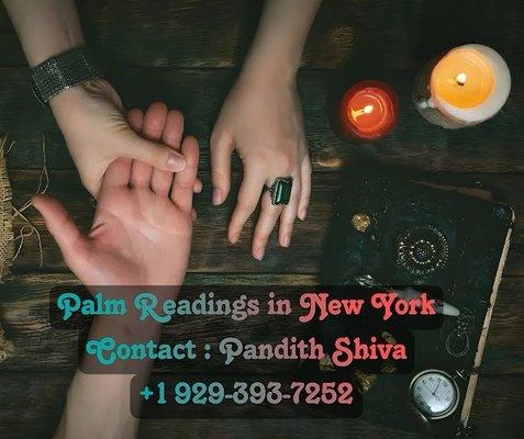 Palm Readings in New York - Best Astrologer Psychic Pandith Shiva