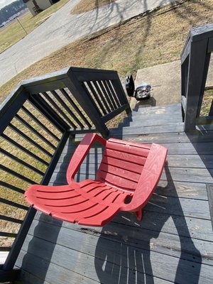 New chair from the Dollar General store!