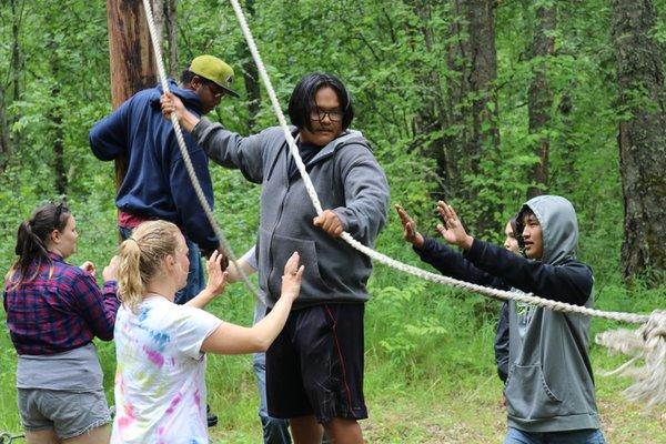 Onward and Upward Ropes course