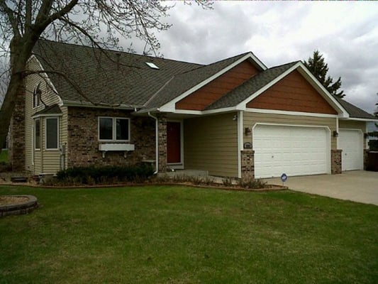 New roof, siding and windows.