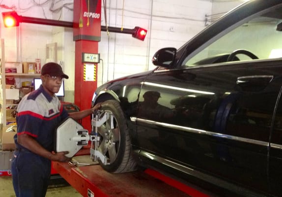 Wheel Alignment with state of the art technology.