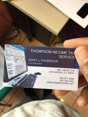 Thompson Income Tax Service