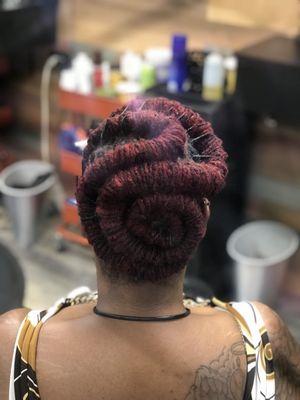 Loc Coloring and styling