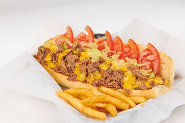 Original Philly Cheese Steak With L T O