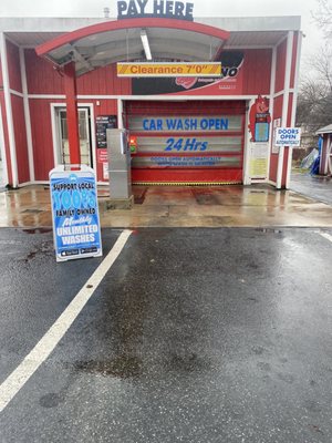 Open 24 hours !!!  Unlimited washes !!!