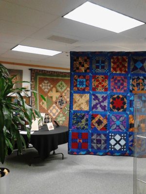 Quilt Exhibit By Sharon Tindall.