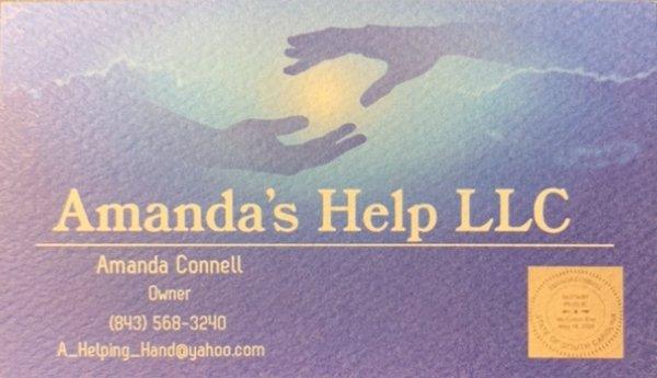 Amanda’s Help