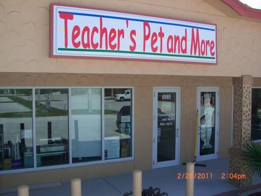 We have two teacher stores; one in Port St. Lucie and the other in Stuart, Fl. and visit our store catalog on-line www.TeachersP