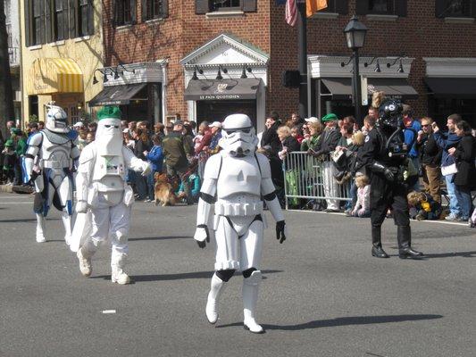 St Patrick parade