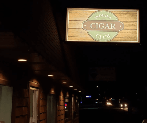 Indiana Cigar Club, Wayne Ave. next to Noble Stein Brewery.