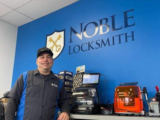 Greg is the Owner and Master Locksmith of Noble Locksmith Houston