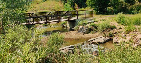 Bridge with stream