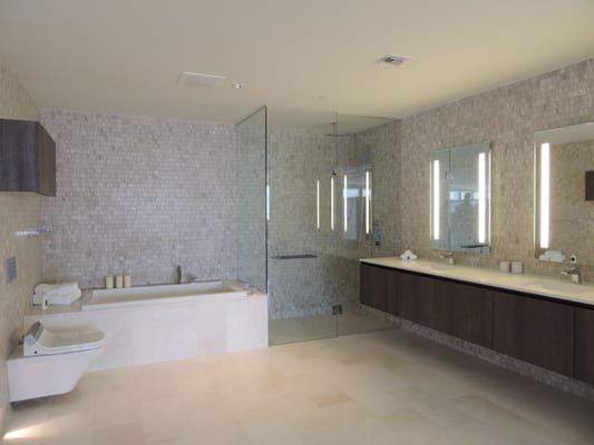 Brickell City Centre bath room model.