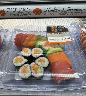 Chef Special Sushi.